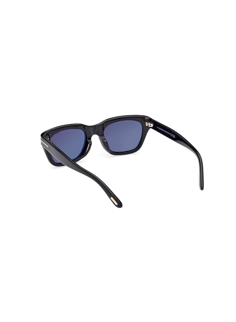 TOM FORD TOMFORD FULL RIM FT0237-F01A51 MEN WAYFARER ACETATE SUNGLASSES - Image 3